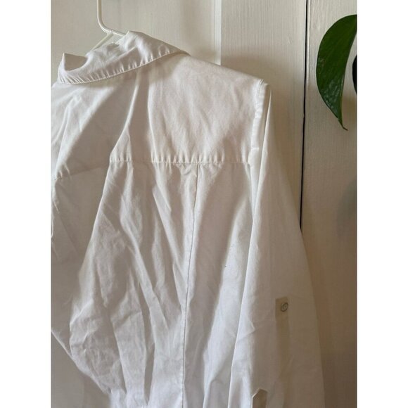 New York and Company seventh Avenue women’s size medium white shirt - Picture 8 of 8